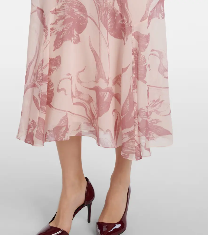 Erdem Printed silk midi dress | Thumbnail 2