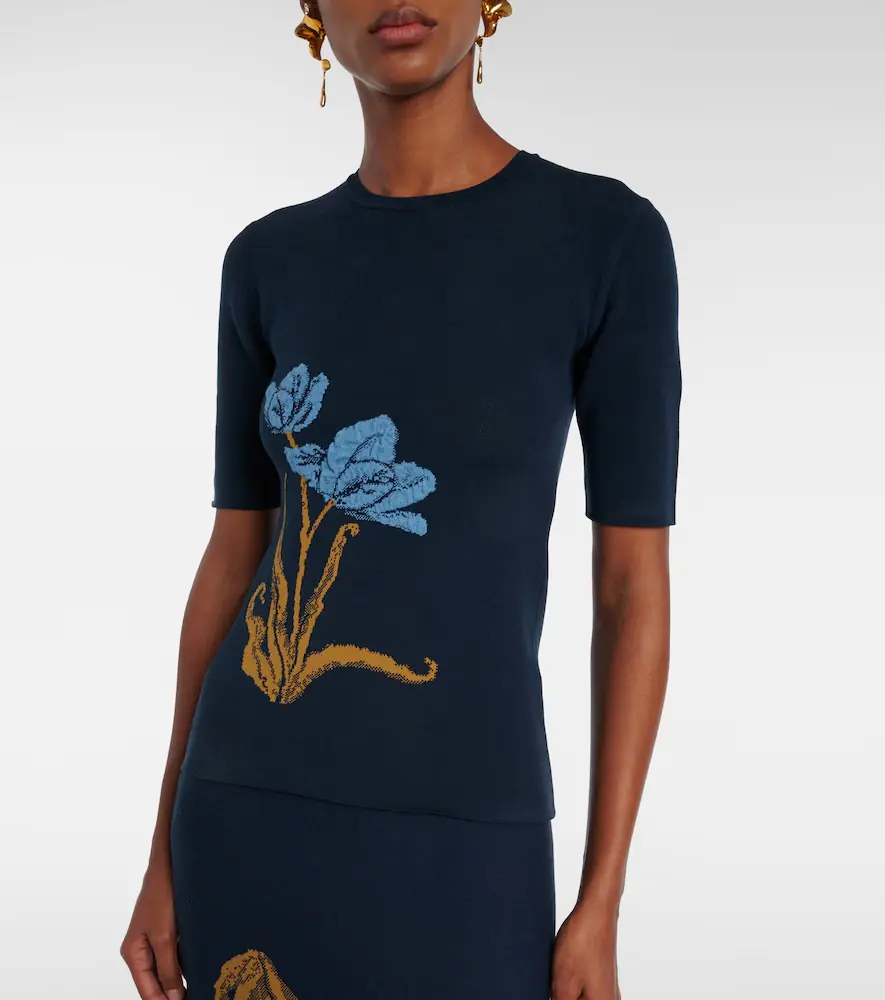 Erdem Floral jacquard sweater | Thumbnail 3