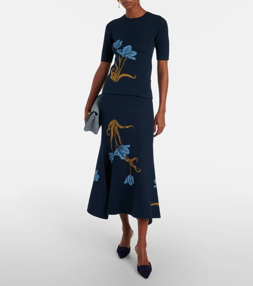 Erdem Floral jacquard sweater | Thumbnail 5
