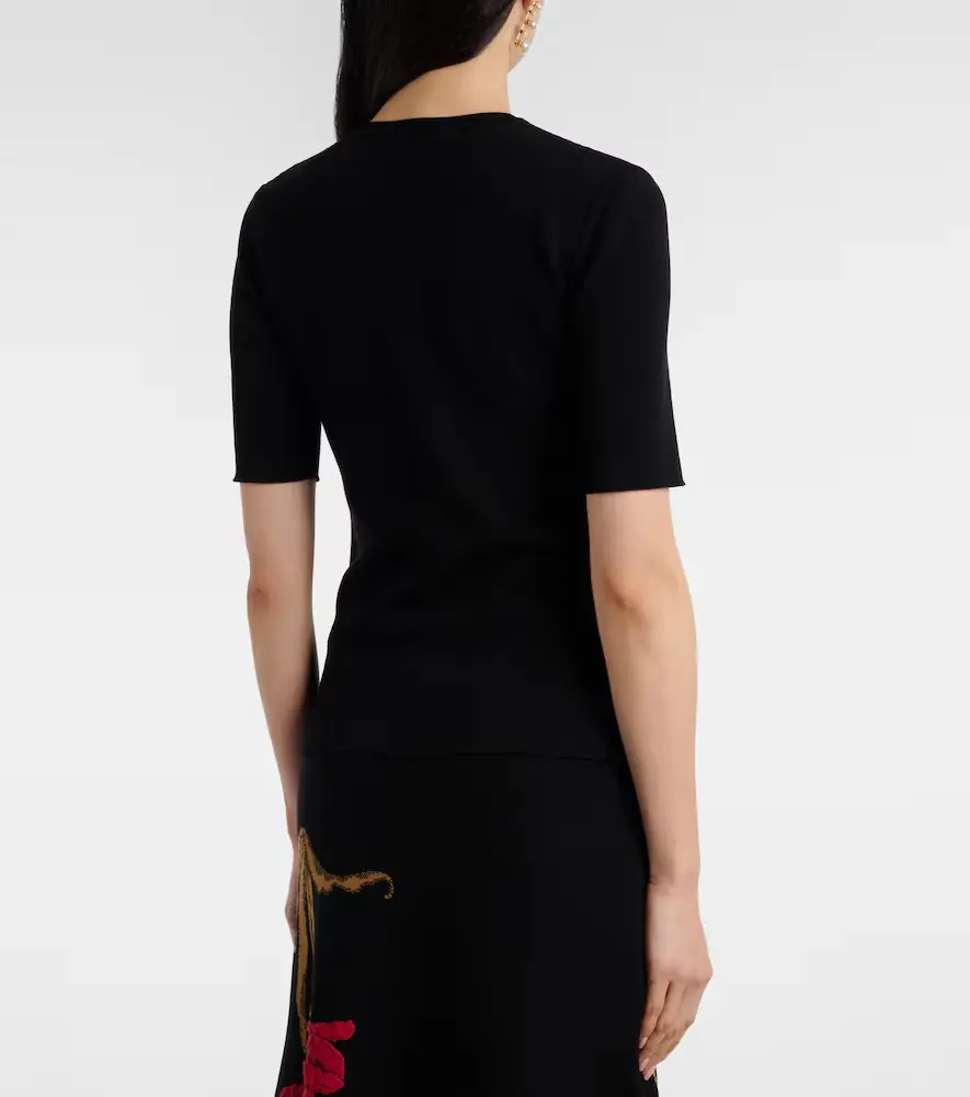 Erdem Floral jacquard top | Thumbnail 2 Erdem Floral jacquard top | Thumbnail 2
