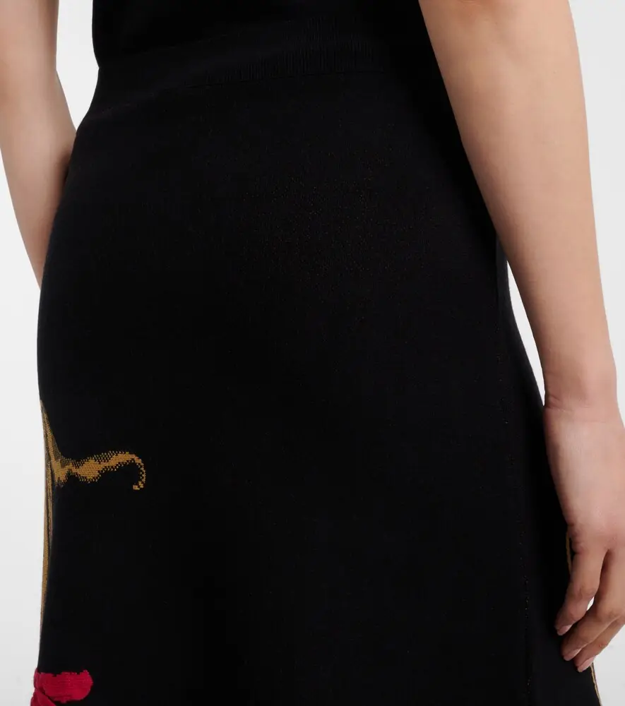 Erdem Floral jacquard midi skirt | Thumbnail 5 Erdem Floral jacquard midi skirt | Thumbnail 5