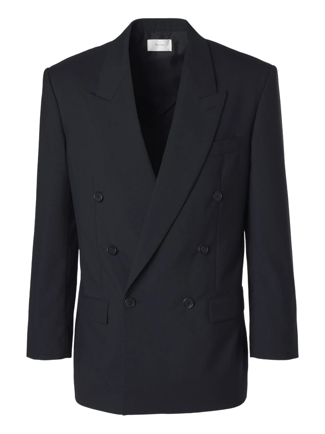 The Row Mazzy double-breasted wool blazer