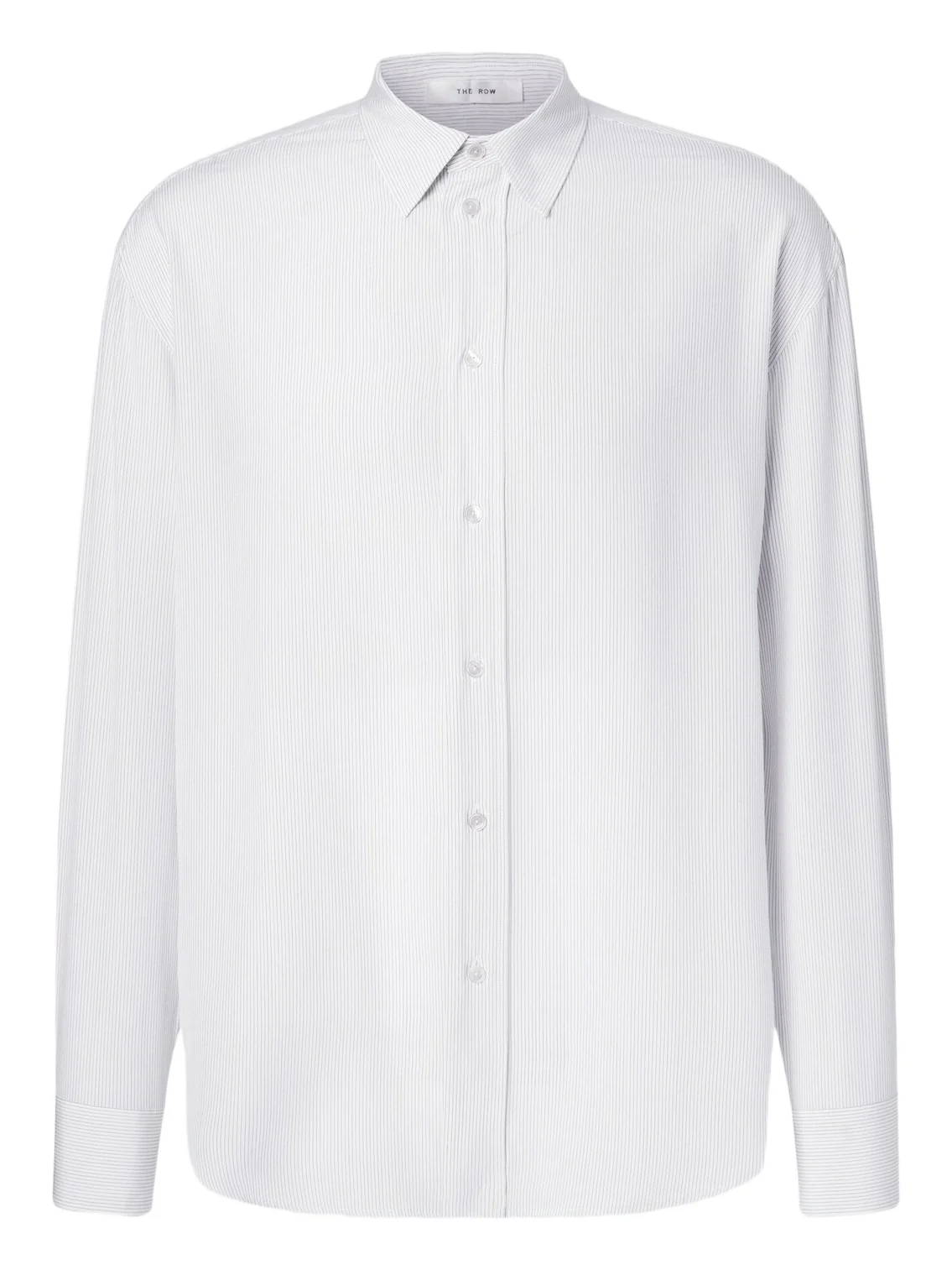 Granada pinstripe silk poplin shirt Granada pinstripe silk poplin shirt