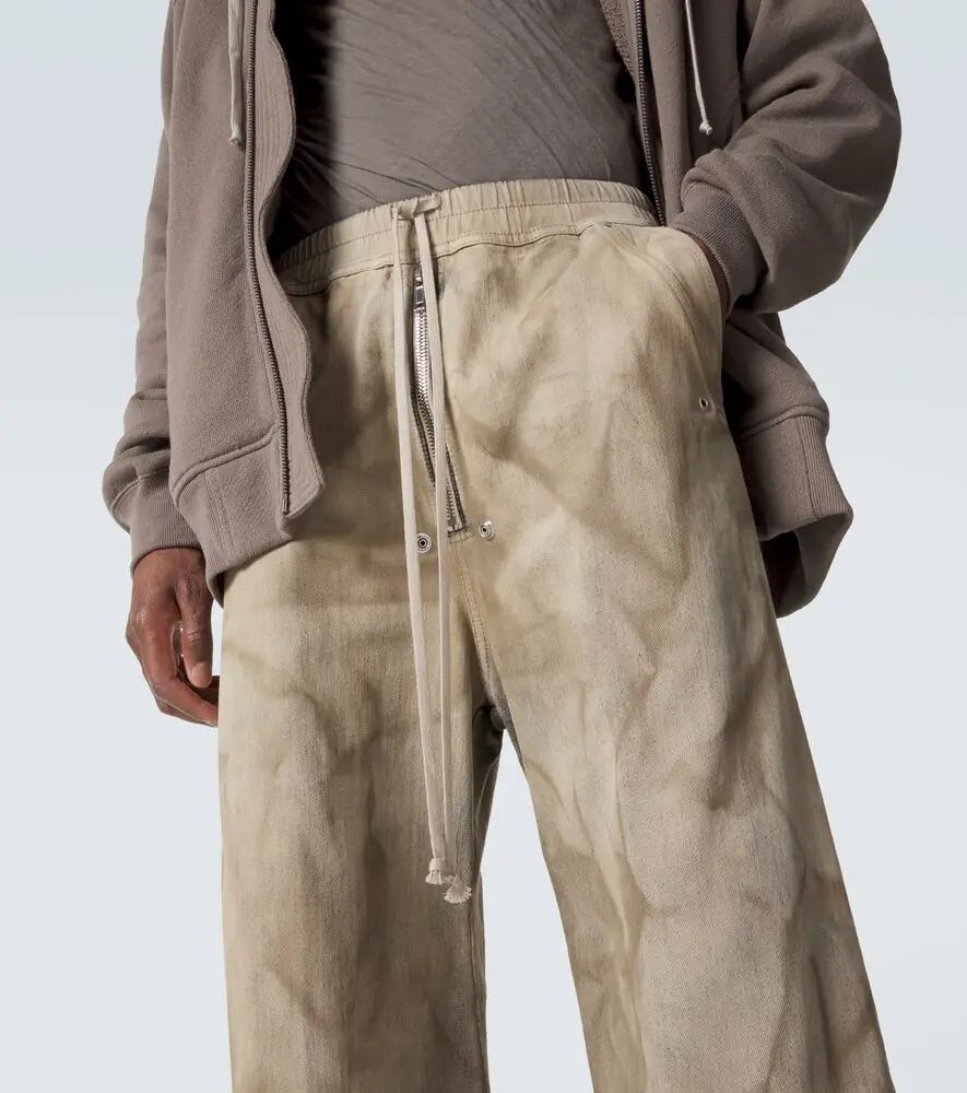 Rick Owens Bela printed cotton wide-leg pants | Thumbnail 4 Rick Owens Bela printed cotton wide-leg pants | Thumbnail 4