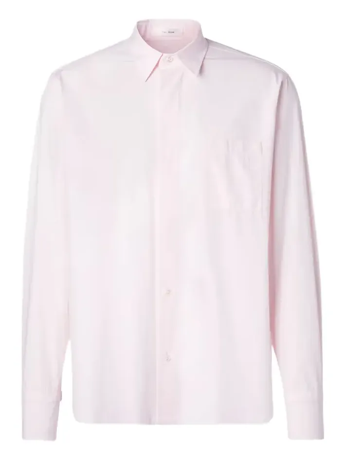 Marek cotton poplin shirt Marek cotton poplin shirt