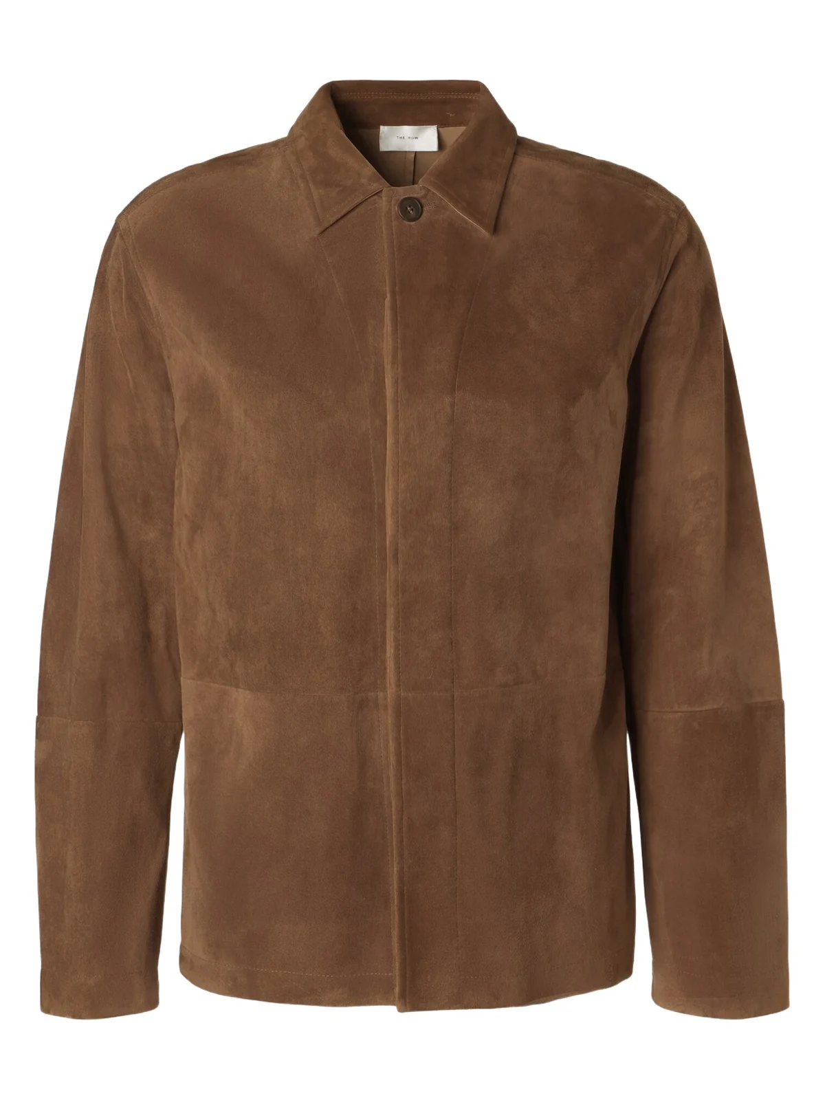 Ulrich paneled suede jacket