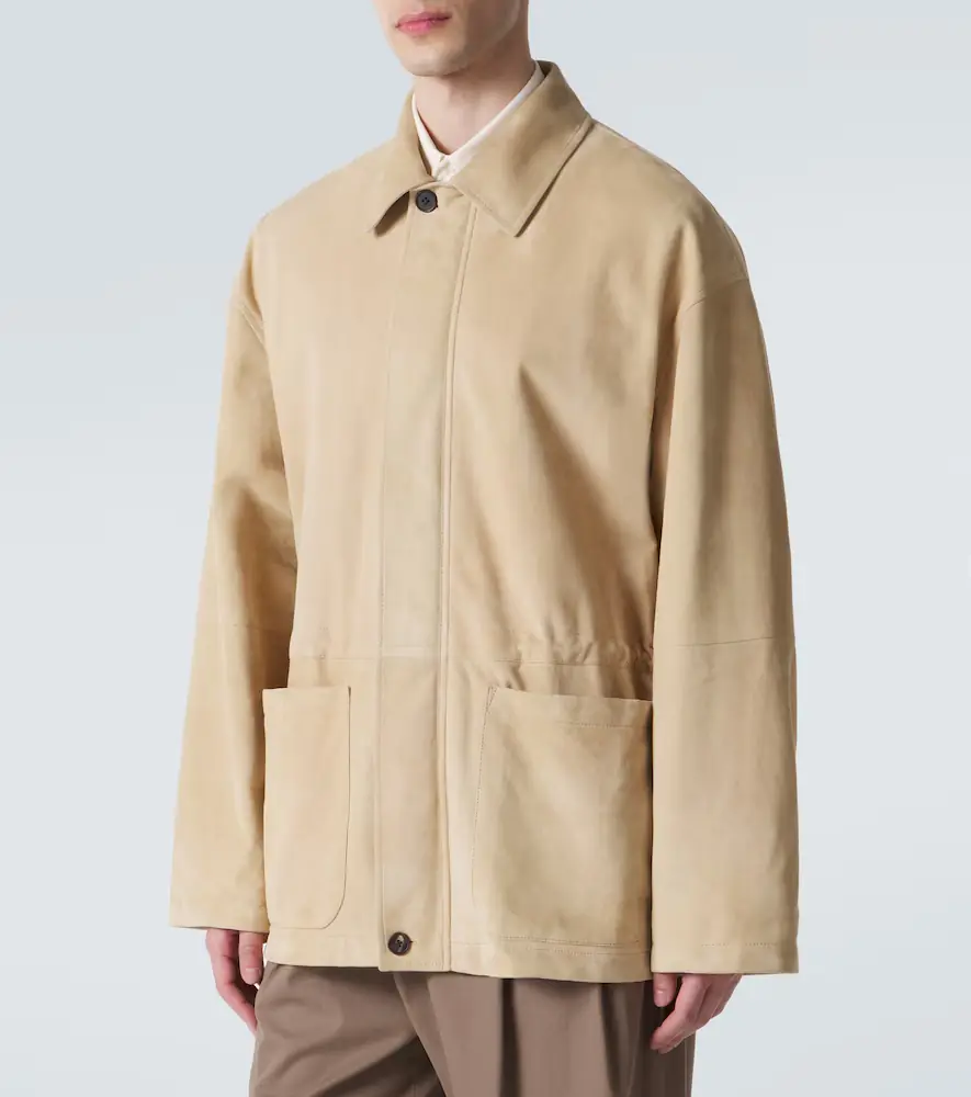 The Row Vilmo suede jacket | Thumbnail 4 The Row Vilmo suede jacket | Thumbnail 4