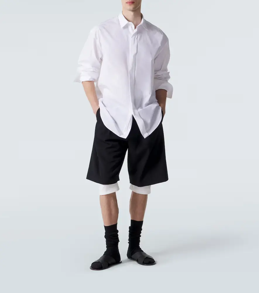 The Row Sayed wool shorts | Thumbnail 3 The Row Sayed wool shorts | Thumbnail 3
