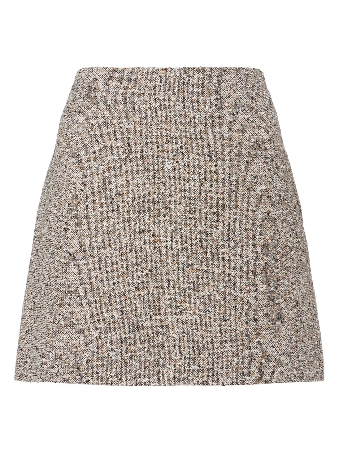 Blazé Milano Coci linen-blend tweed miniskirt Blazé Milano Coci linen-blend tweed miniskirt