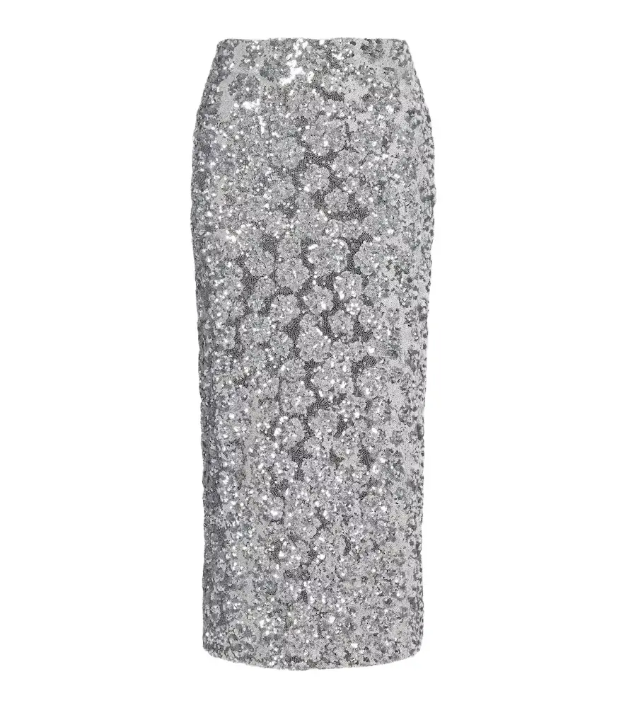 Blazé Milano Blazé Milano Utopia Sussex sequined pencil skirt | Image 1 Blazé Milano Blazé Milano Utopia Sussex sequined pencil skirt | Image 1