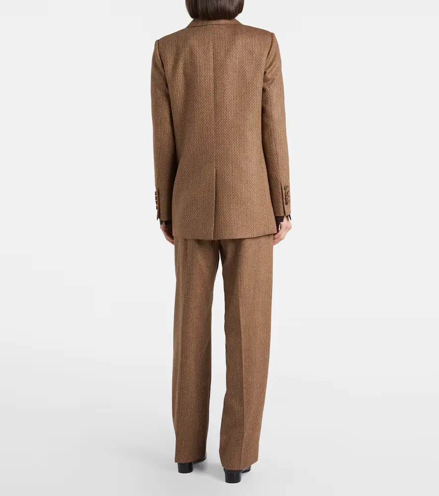 Blazé Milano Blazé Milano Amel silk and wool wide-leg pants | Thumbnail 5 Blazé Milano Blazé Milano Amel silk and wool wide-leg pants | Thumbnail 5