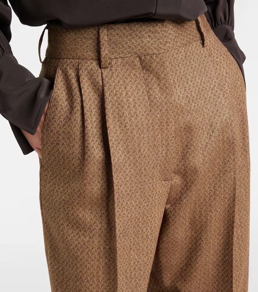 Blazé Milano Blazé Milano Amel silk and wool wide-leg pants | Thumbnail 6 Blazé Milano Blazé Milano Amel silk and wool wide-leg pants | Thumbnail 6