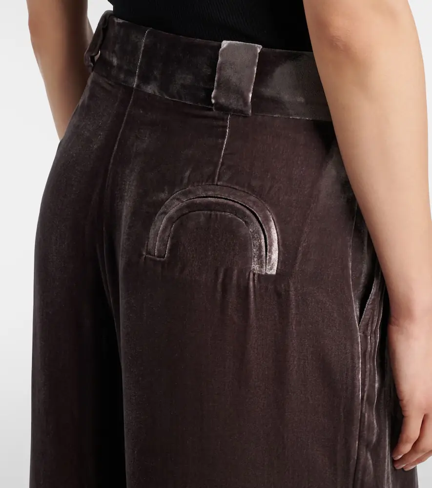 Blazé Milano Blazé Milano Husi velvet wide-leg pants | Thumbnail 4 Blazé Milano Blazé Milano Husi velvet wide-leg pants | Thumbnail 4