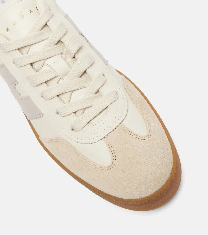 Hogan H698 suede-trimmed leather sneakers | Thumbnail 4 Hogan H698 suede-trimmed leather sneakers | Thumbnail 4