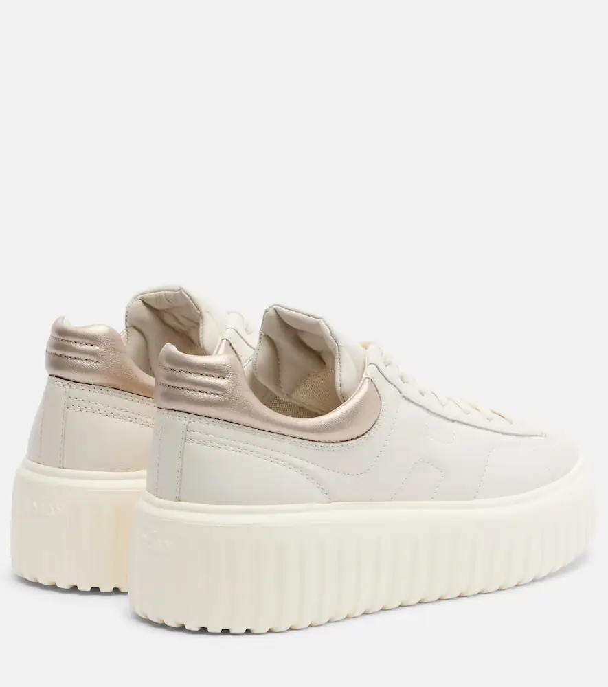 Hogan H-Stripes leather platform sneakers | Thumbnail 3 Hogan H-Stripes leather platform sneakers | Thumbnail 3