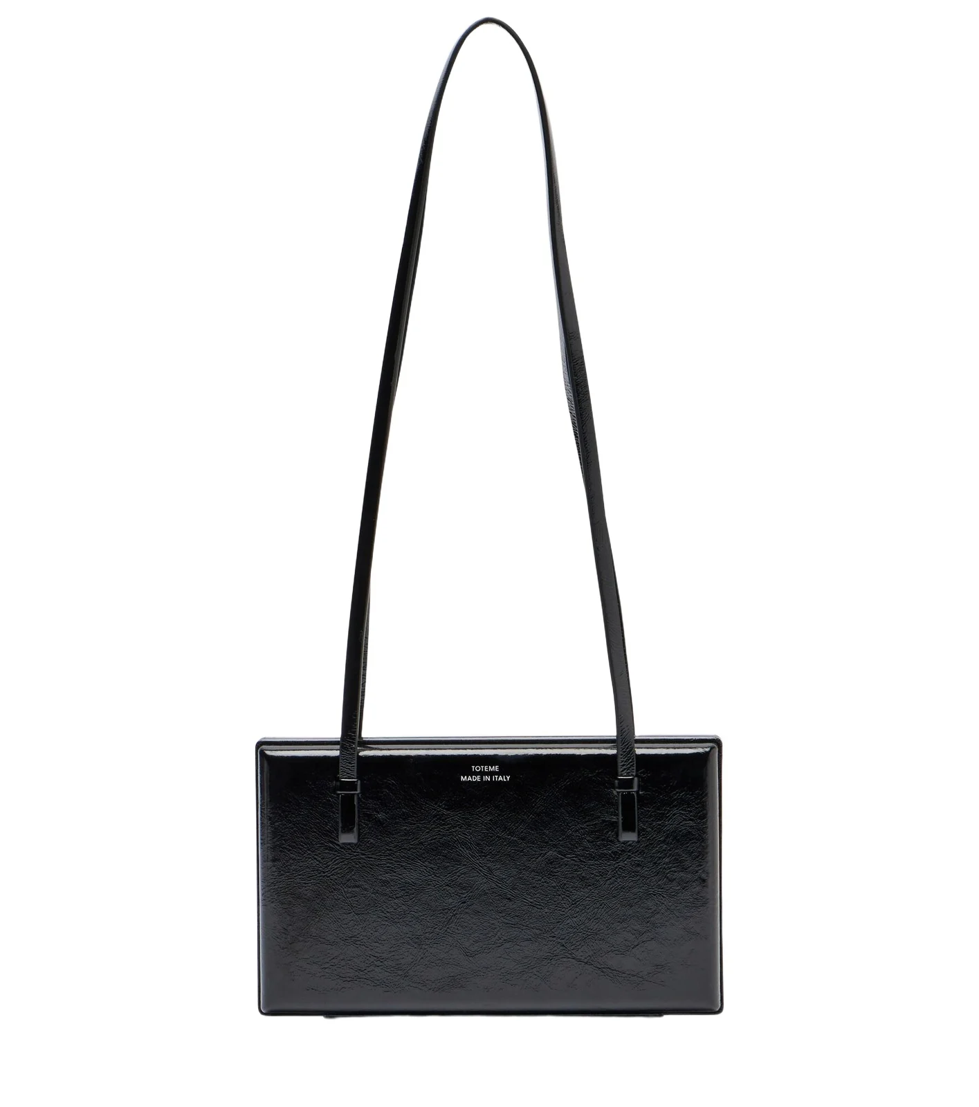 Cocktail leather shoulder bag