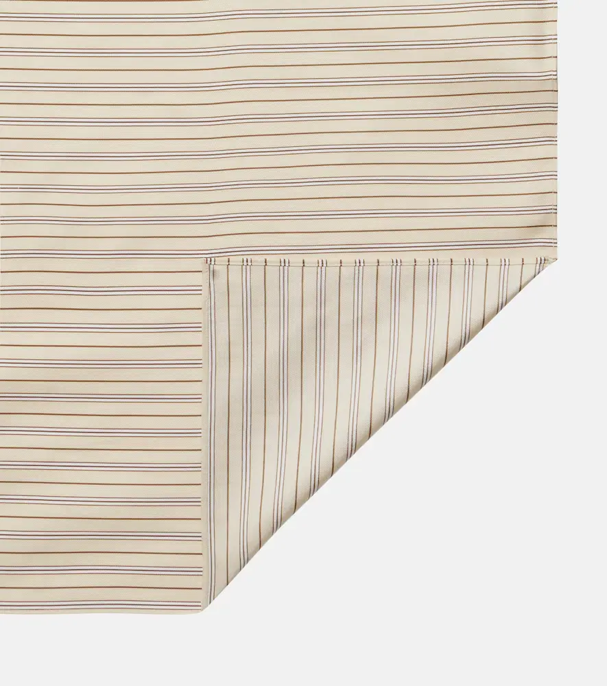 Toteme Striped silk scarf | Thumbnail 3