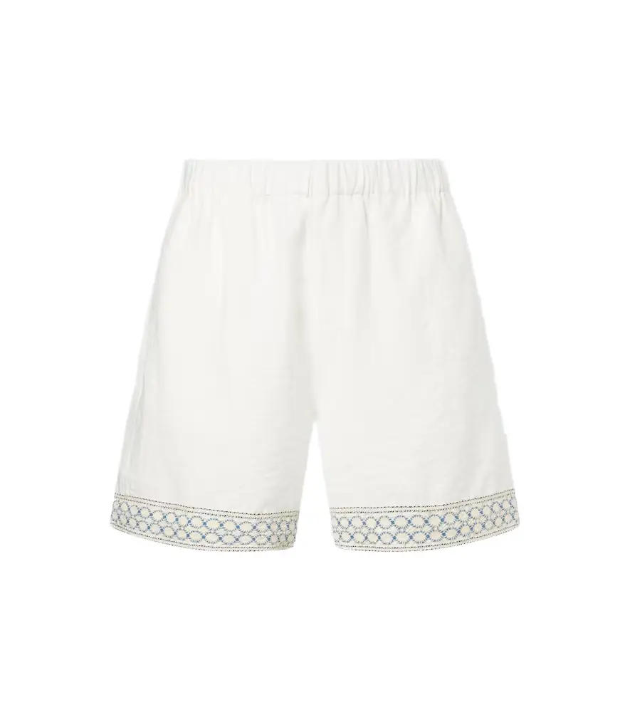 Commas Crochet-trimmed Bermuda shorts | Image 1 Commas Crochet-trimmed Bermuda shorts | Image 1