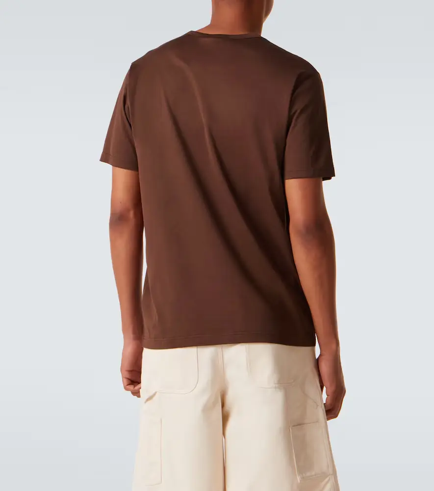 Sunspel Cotton jersey T-shirt | Thumbnail 4 Sunspel Cotton jersey T-shirt | Thumbnail 4