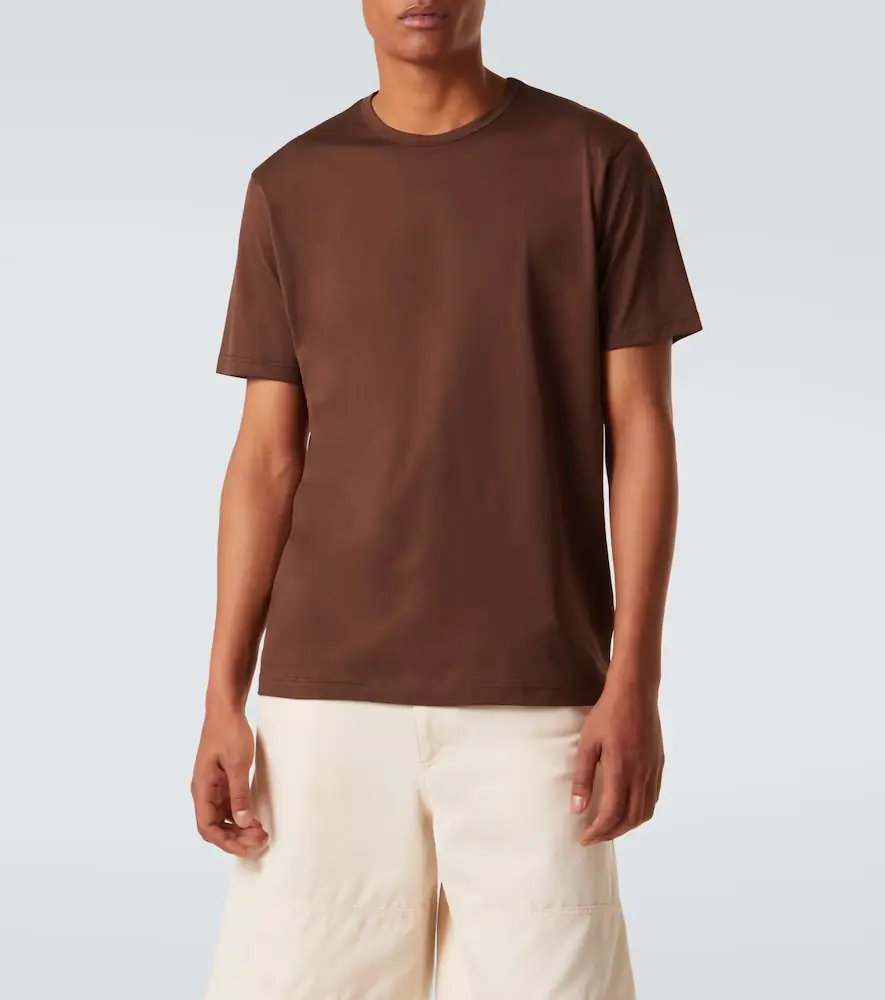 Sunspel Cotton jersey T-shirt | Thumbnail 5 Sunspel Cotton jersey T-shirt | Thumbnail 5