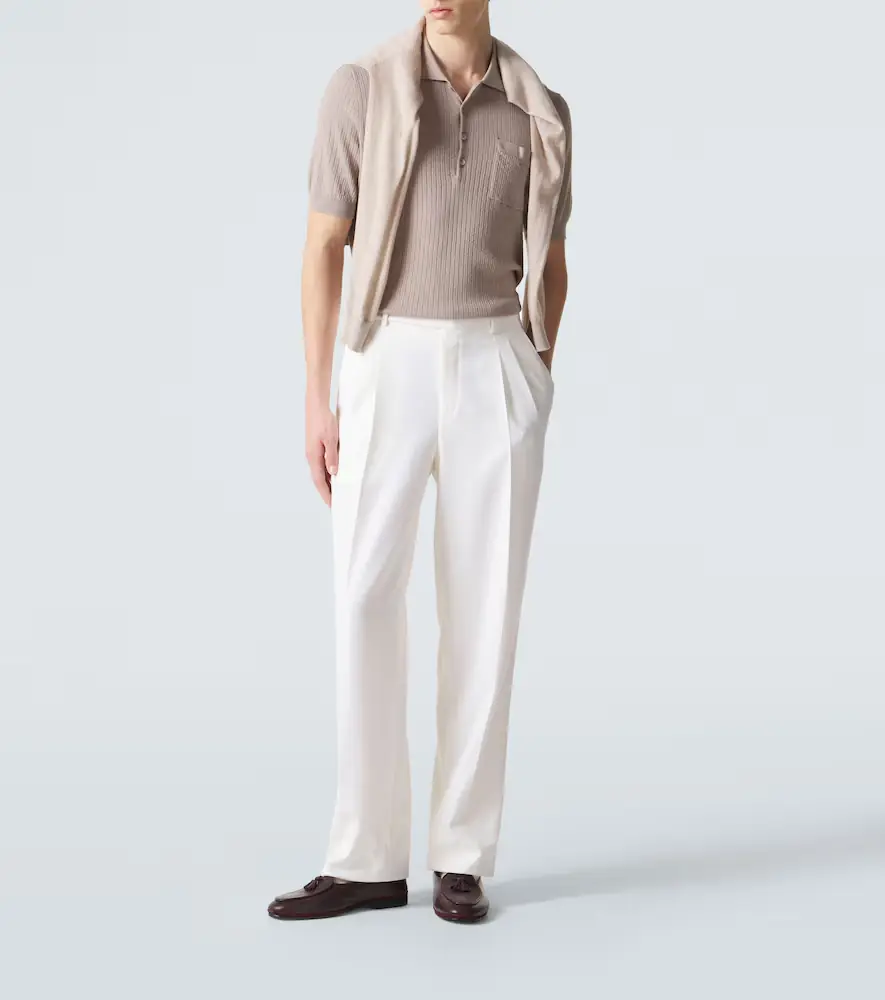 Brioni Elba wool straight pants | Thumbnail 2 Brioni Elba wool straight pants | Thumbnail 2