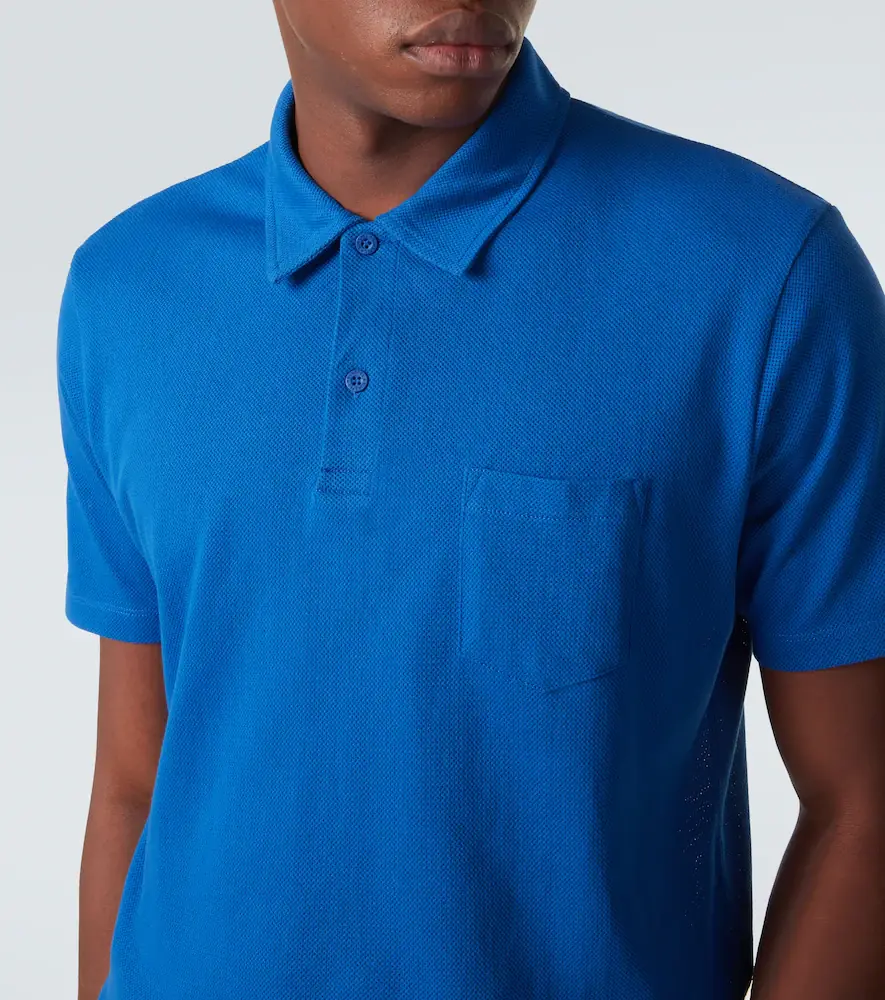 Sunspel Riviera cotton polo shirt | Thumbnail 4