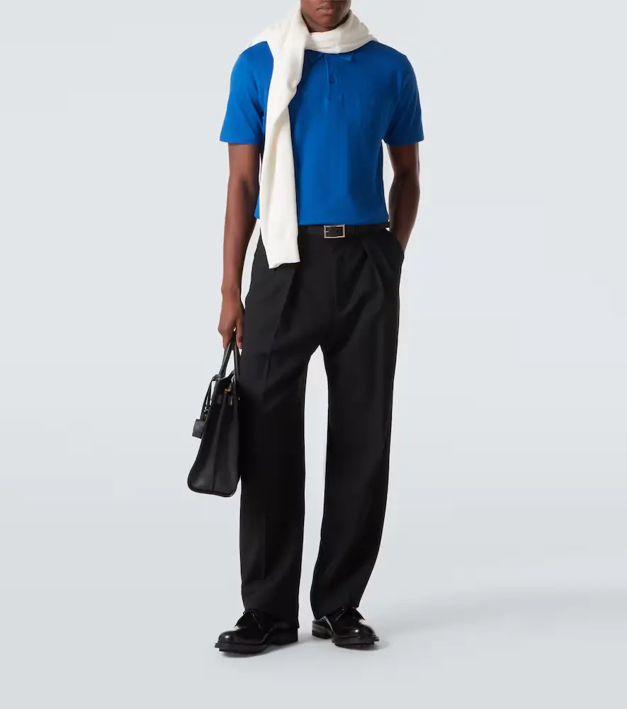 Sunspel Riviera cotton polo shirt | Thumbnail 6