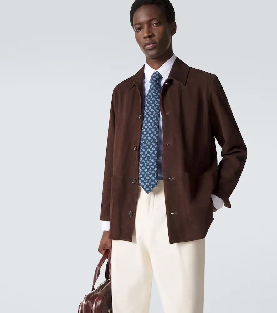 Brioni Paisley silk jacquard tie | Thumbnail 3