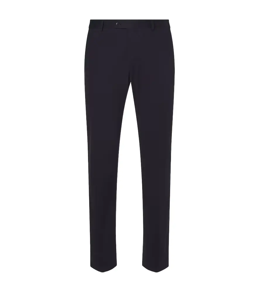 Brioni Pienza cotton-blend straight pants | Image 1 Brioni Pienza cotton-blend straight pants | Image 1