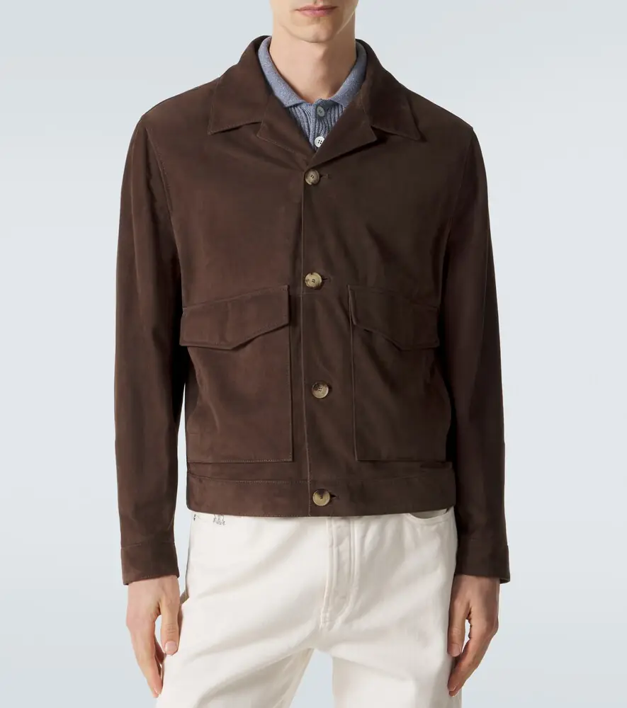 Brunello Cucinelli Suede jacket | Thumbnail 4