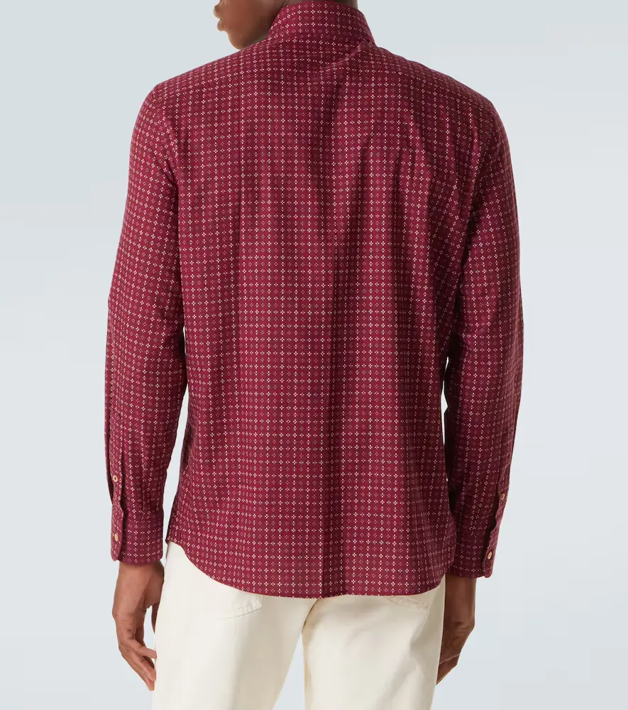 Brunello Cucinelli Printed cotton shirt | Thumbnail 3 Brunello Cucinelli Printed cotton shirt | Thumbnail 3