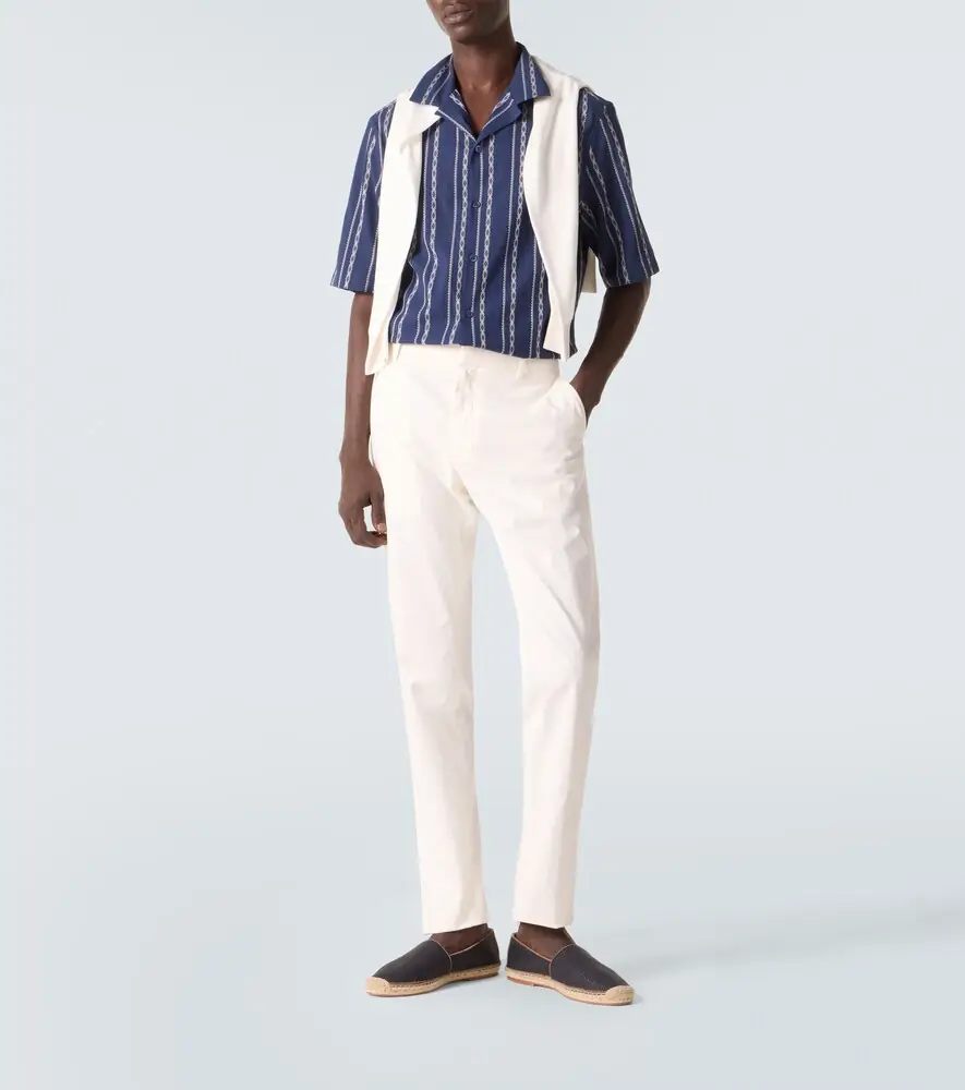 Brunello Cucinelli Printed cotton bowling shirt | Thumbnail 3 Brunello Cucinelli Printed cotton bowling shirt | Thumbnail 3