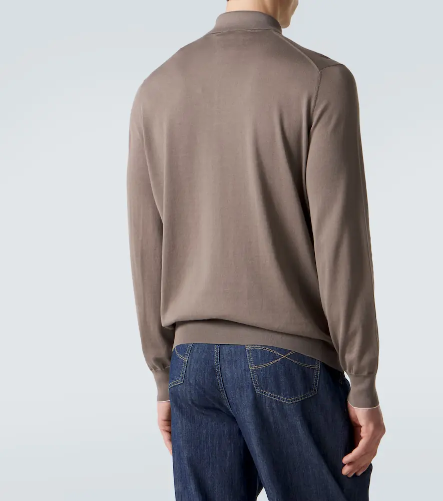 Brunello Cucinelli Cotton polo shirt | Thumbnail 4 Brunello Cucinelli Cotton polo shirt | Thumbnail 4