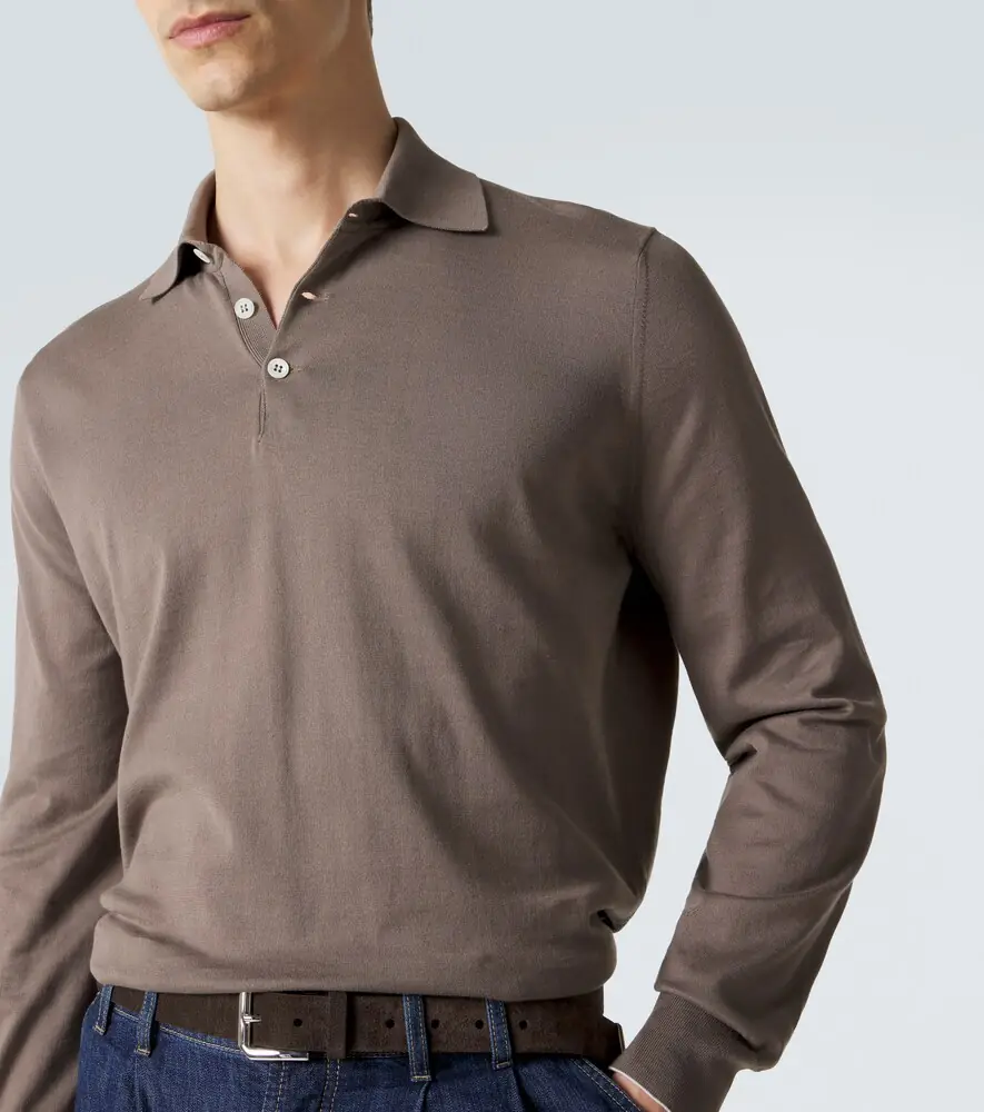 Brunello Cucinelli Cotton polo shirt | Thumbnail 5 Brunello Cucinelli Cotton polo shirt | Thumbnail 5