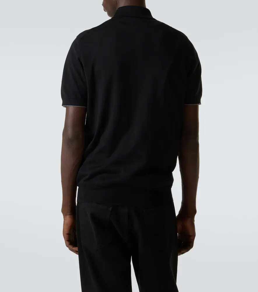 Brunello Cucinelli Cotton piqué polo shirt | Thumbnail 3 Brunello Cucinelli Cotton piqué polo shirt | Thumbnail 3