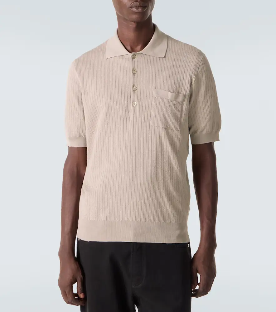 Brunello Cucinelli Cotton polo shirt | Thumbnail 5