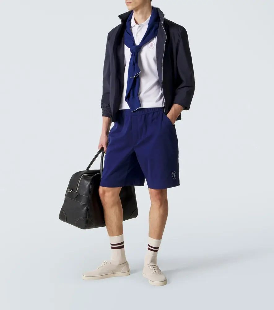 Brunello Cucinelli Technical cotton polo shirt | Thumbnail 4 Brunello Cucinelli Technical cotton polo shirt | Thumbnail 4