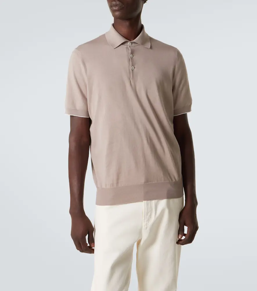 Brunello Cucinelli Cotton polo shirt | Thumbnail 2 Brunello Cucinelli Cotton polo shirt | Thumbnail 2