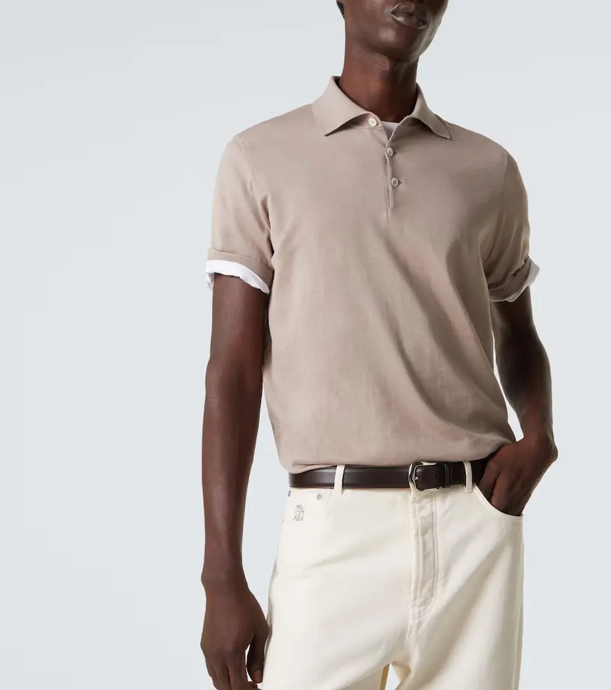 Brunello Cucinelli Cotton polo shirt | Thumbnail 6 Brunello Cucinelli Cotton polo shirt | Thumbnail 6