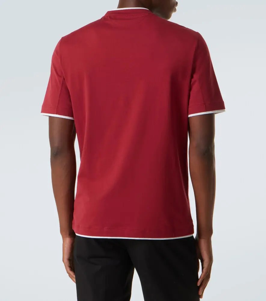 Brunello Cucinelli Cotton jersey T-shirt | Thumbnail 5