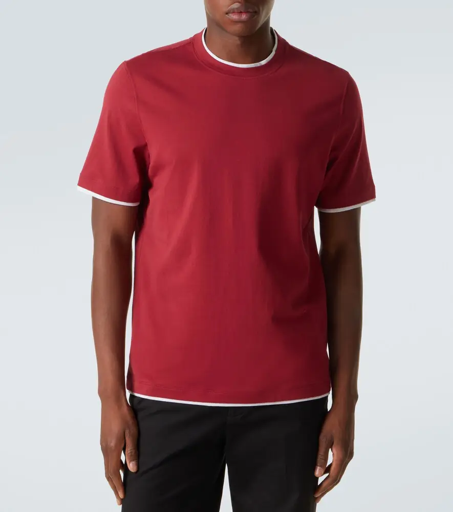 Brunello Cucinelli Cotton jersey T-shirt | Thumbnail 6