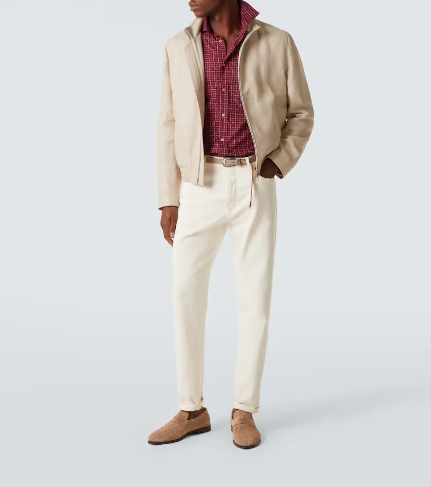 Brunello Cucinelli Mid-rise straight jeans | Thumbnail 3