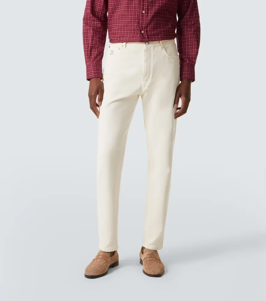 Brunello Cucinelli Mid-rise straight jeans | Thumbnail 4