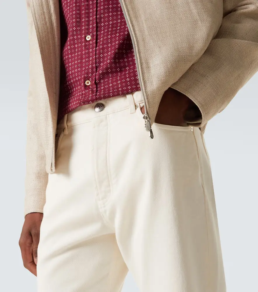 Brunello Cucinelli Mid-rise straight jeans | Thumbnail 5
