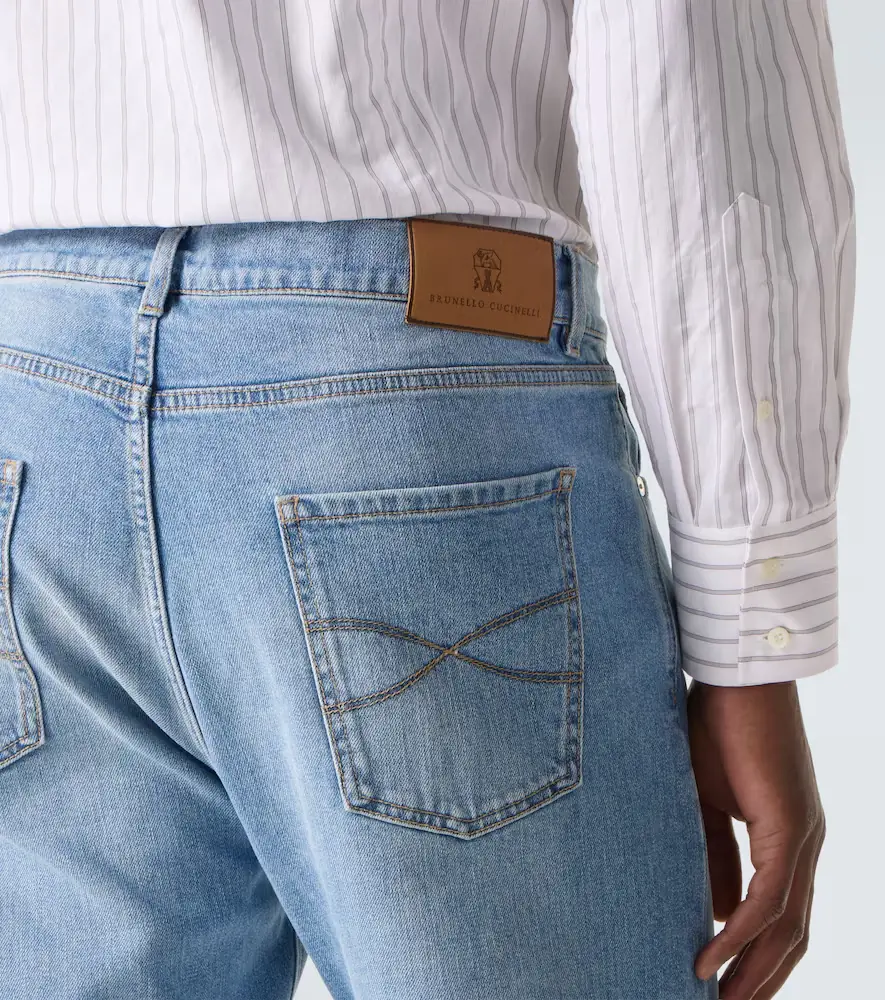 Brunello Cucinelli Mid-rise straight jeans | Thumbnail 2