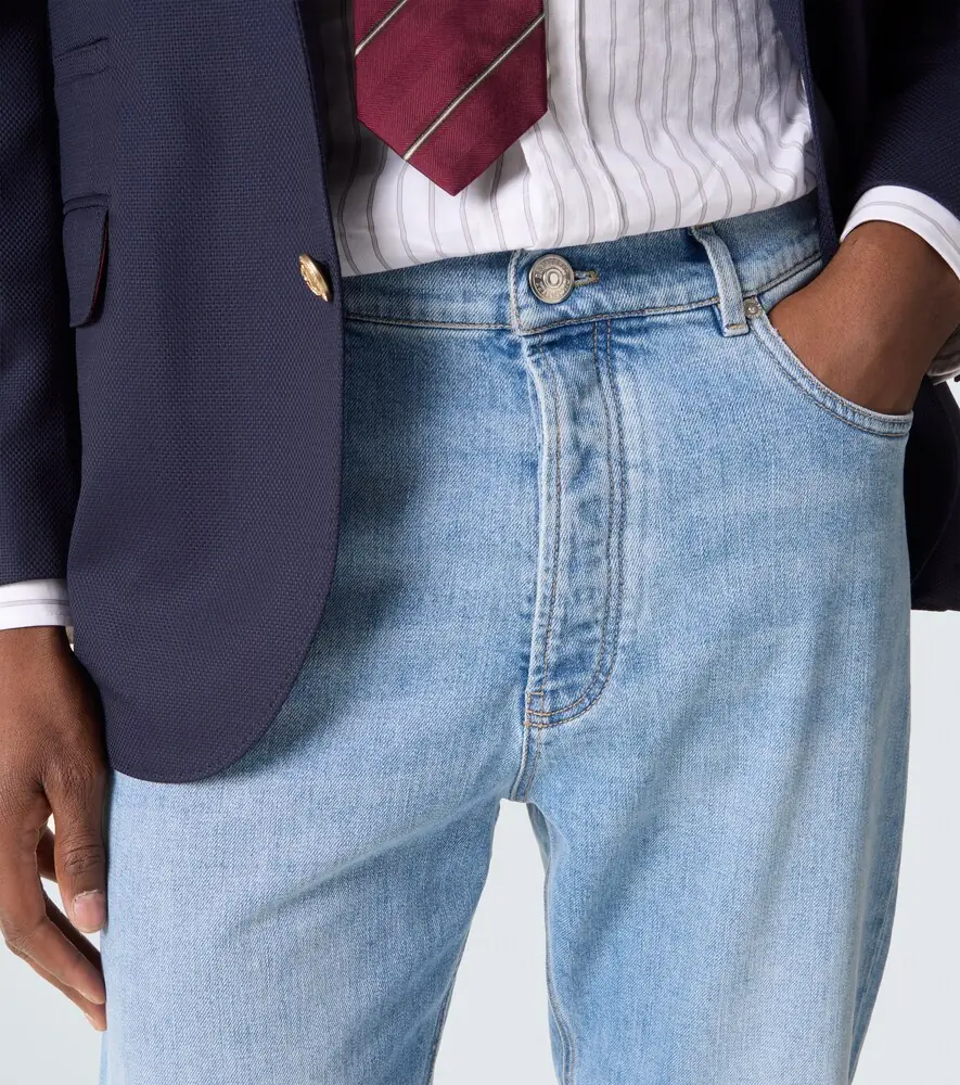 Brunello Cucinelli Mid-rise straight jeans | Thumbnail 3