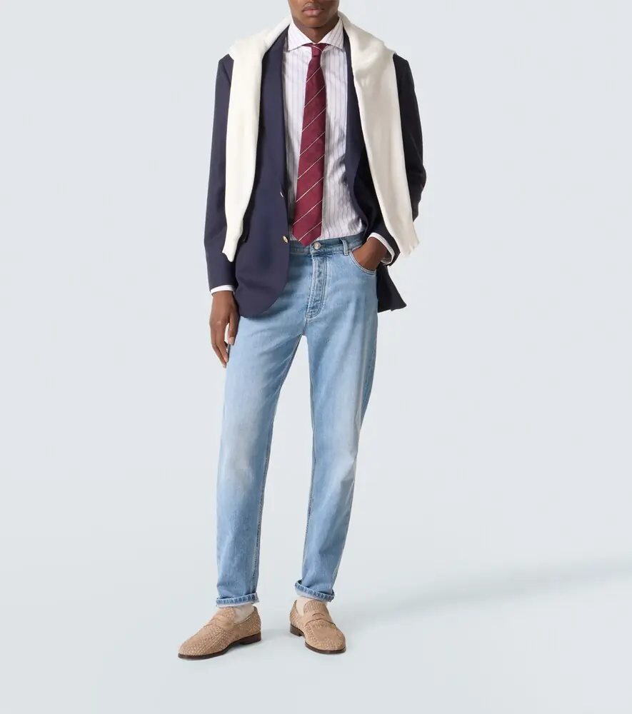 Brunello Cucinelli Mid-rise straight jeans | Thumbnail 5