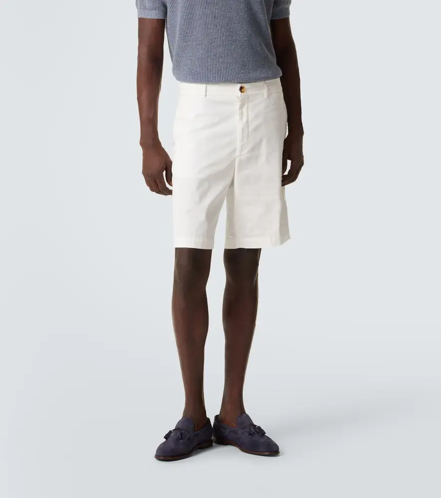 Brunello Cucinelli Cotton-blend Bermuda shorts | Thumbnail 4 Brunello Cucinelli Cotton-blend Bermuda shorts | Thumbnail 4