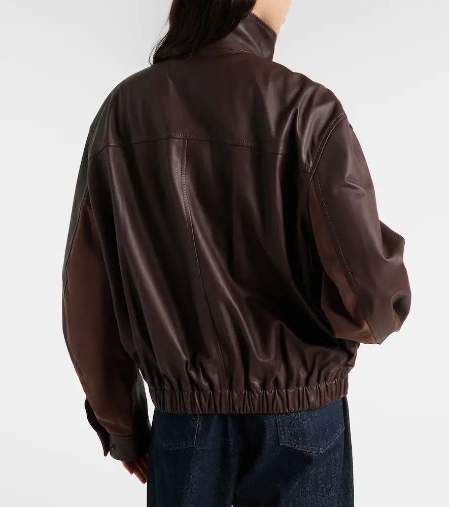 Lemaire Leather blouson jacket | Thumbnail 6 Lemaire Leather blouson jacket | Thumbnail 6