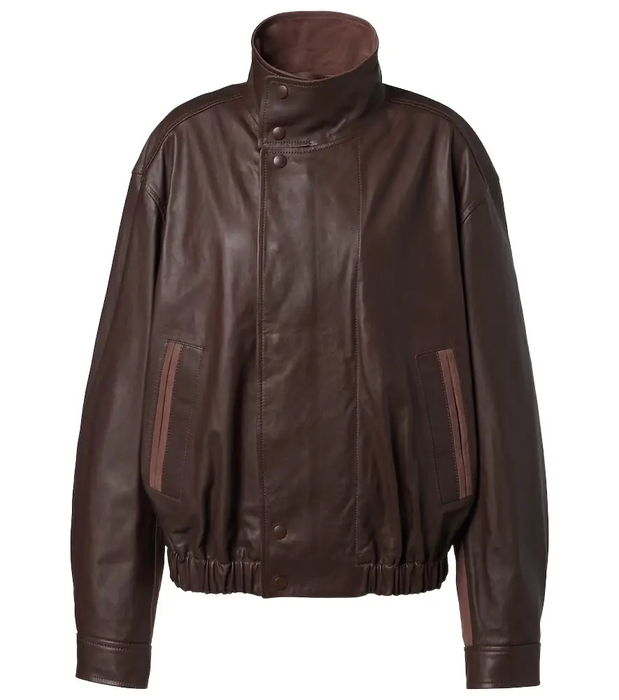Lemaire Leather blouson jacket | Image 1 Lemaire Leather blouson jacket | Image 1